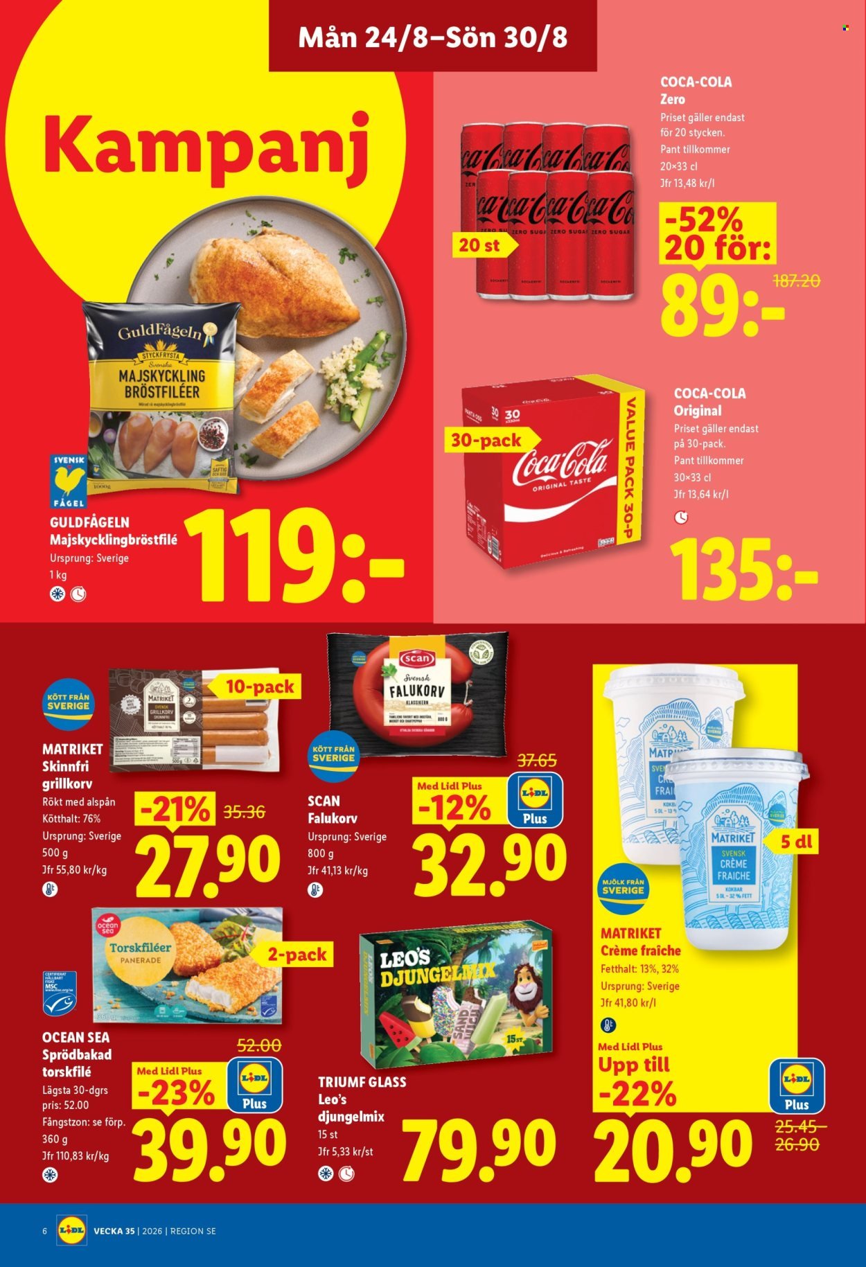LIDL reklamblad - ERBJUDANDEN VECKA 35