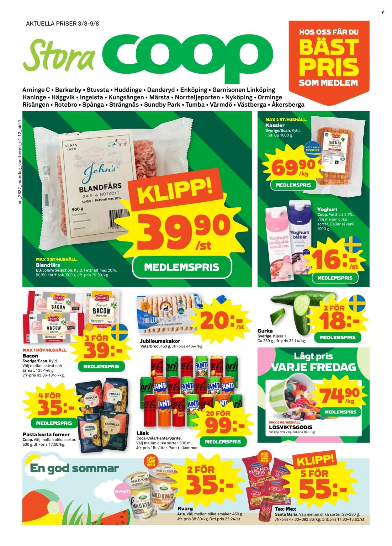 STORA COOP reklamblad - T.o.m. måndag 03/08 2026