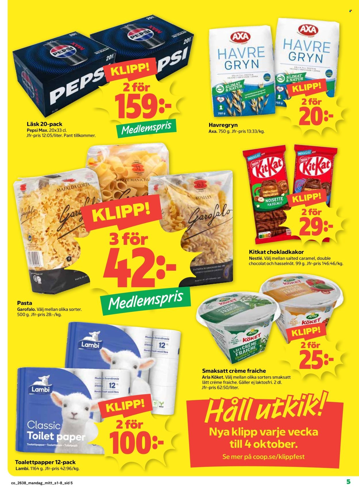 COOP reklamblad - T.o.m. måndag 14/09 2026