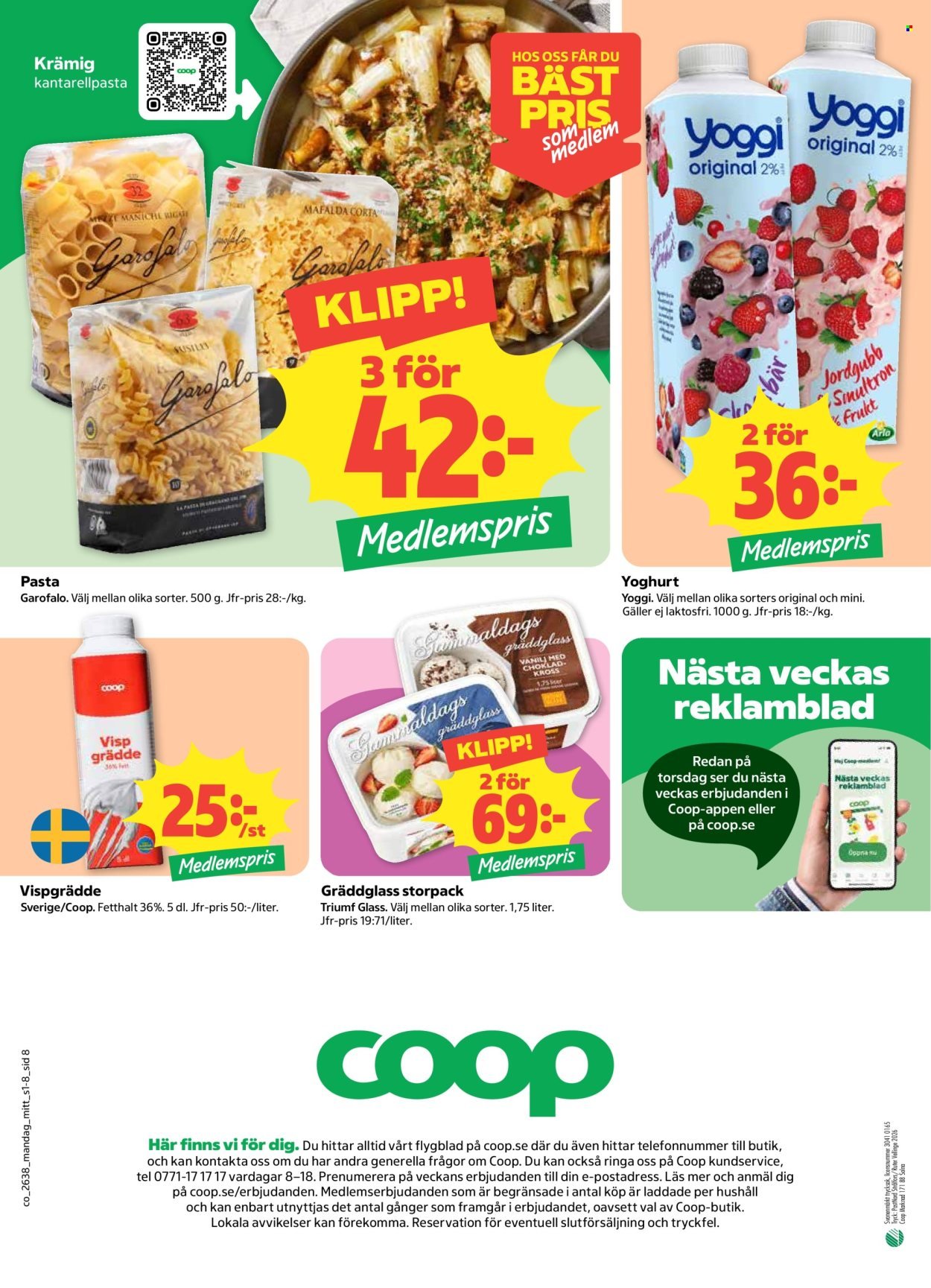 COOP reklamblad - T.o.m. måndag 14/09 2026