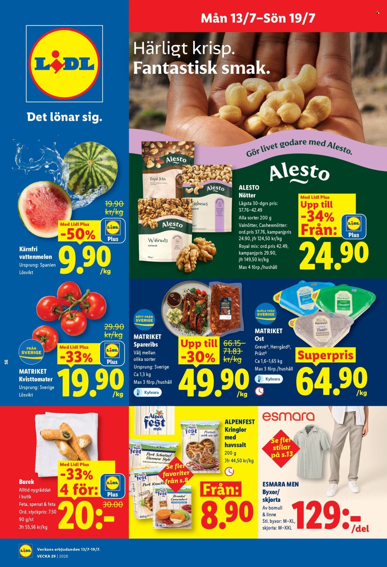 LIDL reklamblad - ERBJUDANDEN VECKA 29