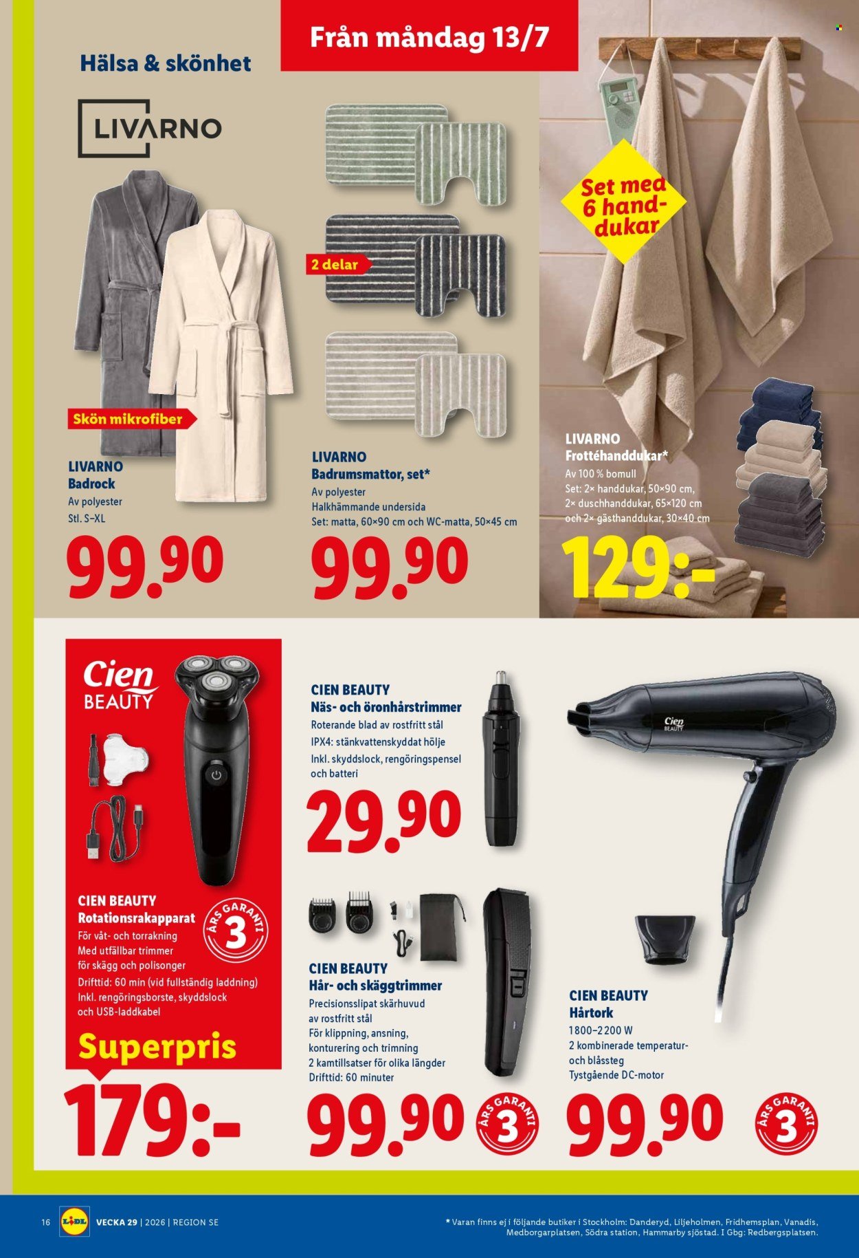 LIDL reklamblad - ERBJUDANDEN VECKA 29