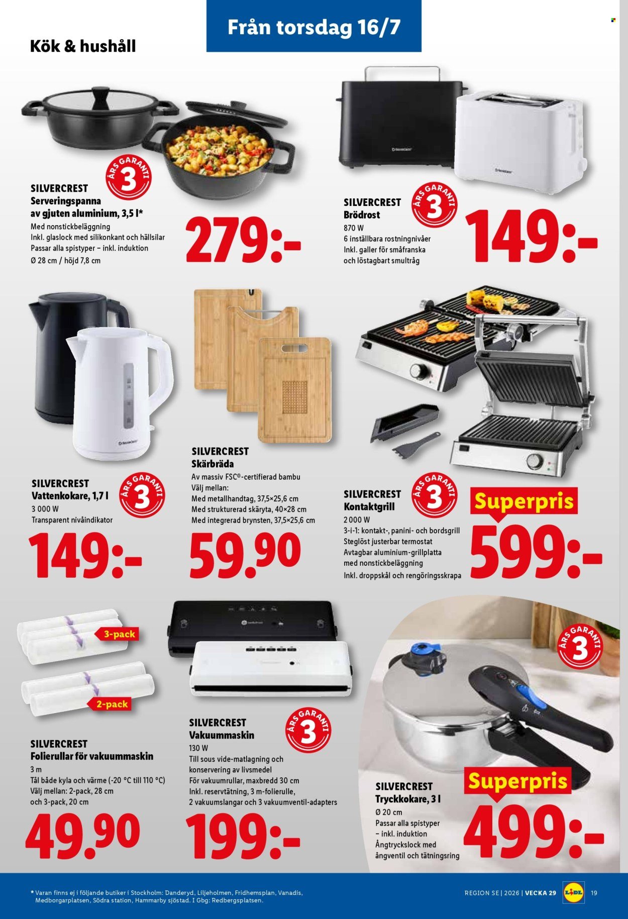 LIDL reklamblad - ERBJUDANDEN VECKA 29