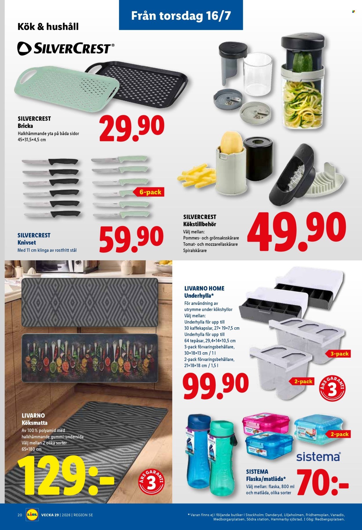 LIDL reklamblad - ERBJUDANDEN VECKA 29