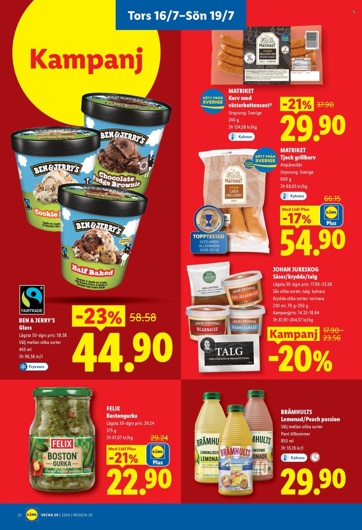 LIDL reklamblad - ERBJUDANDEN VECKA 29