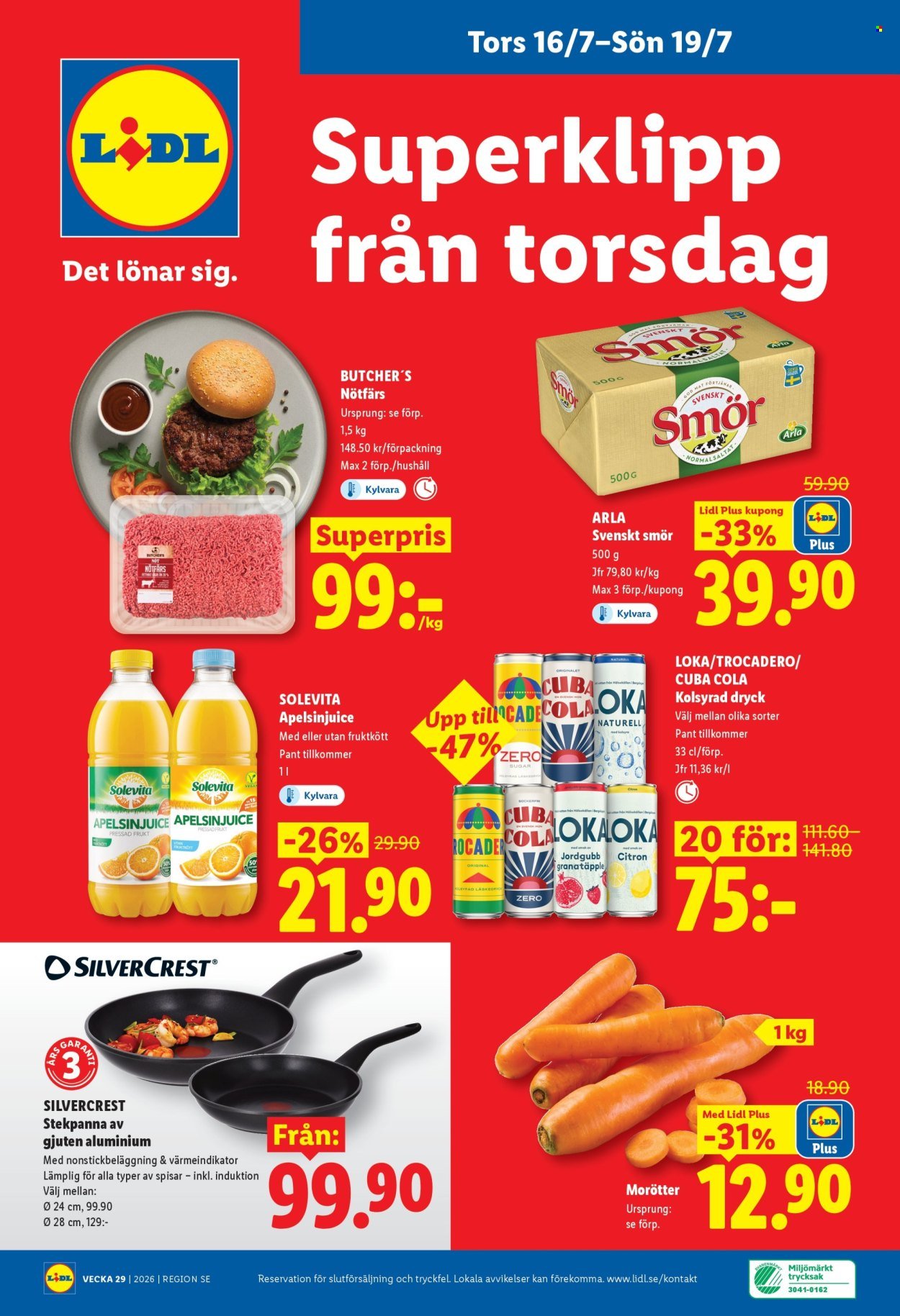 LIDL reklamblad - ERBJUDANDEN VECKA 29