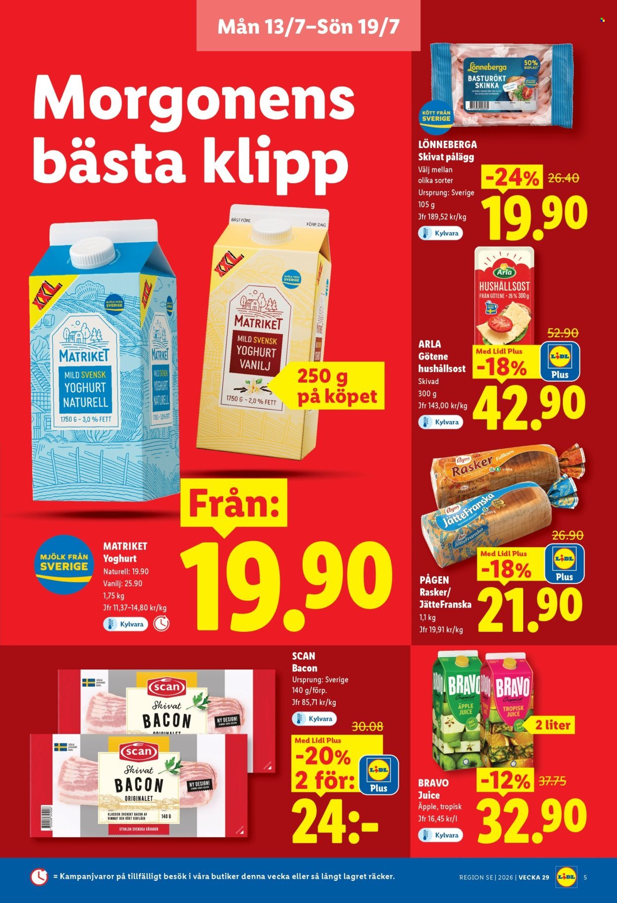 LIDL reklamblad - ERBJUDANDEN VECKA 29