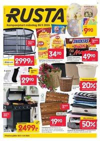 RUSTA reklamblad - T.o.m. måndag 30/03 2026