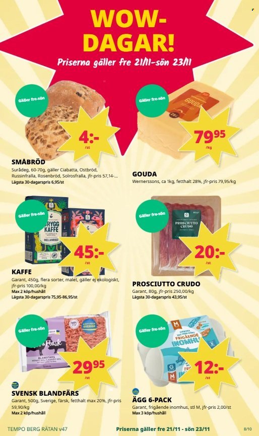 TEMPO reklamblad - T.o.m. måndag 17/11 2025