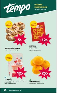 TEMPO reklamblad - T.o.m. måndag 17/11 2025