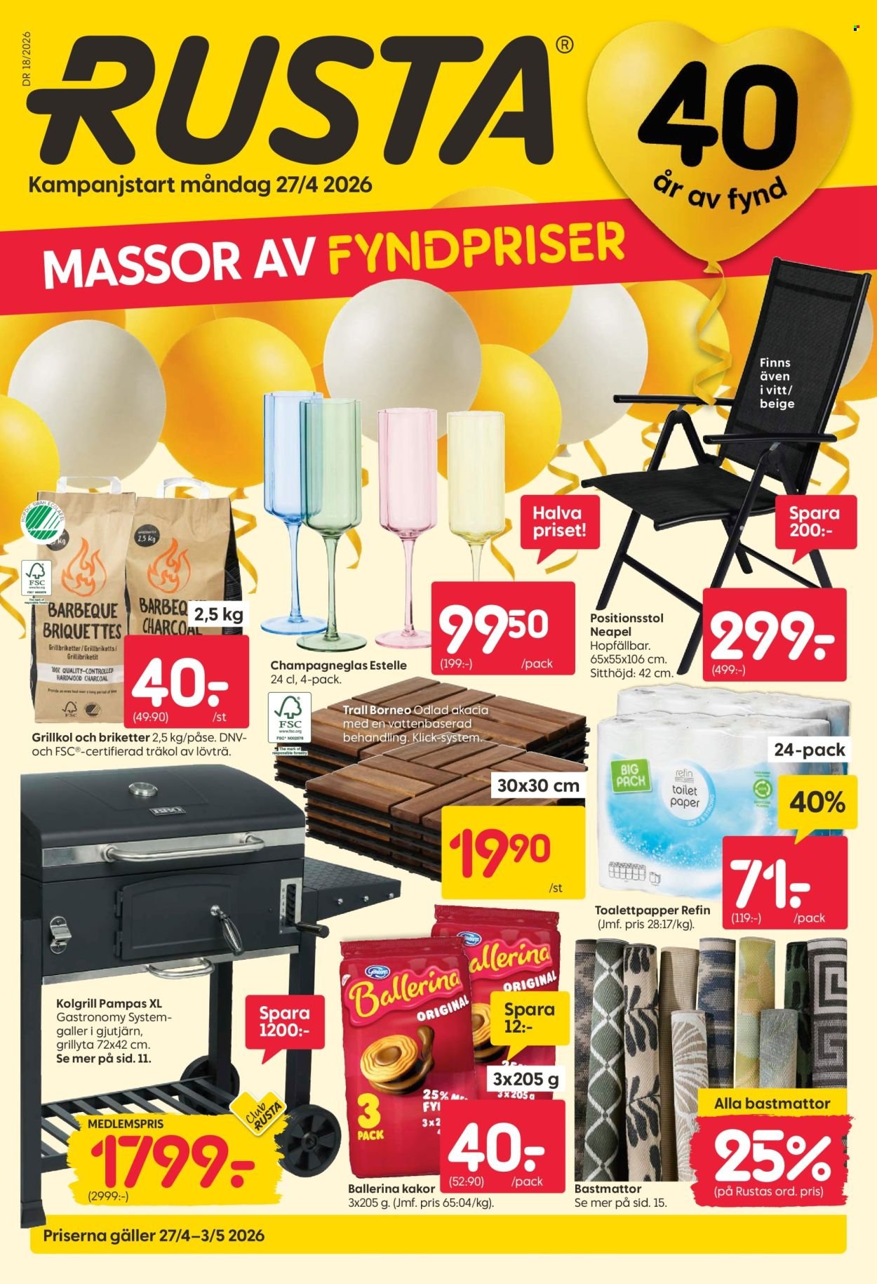 RUSTA reklamblad - T.o.m. måndag 27/04 2026