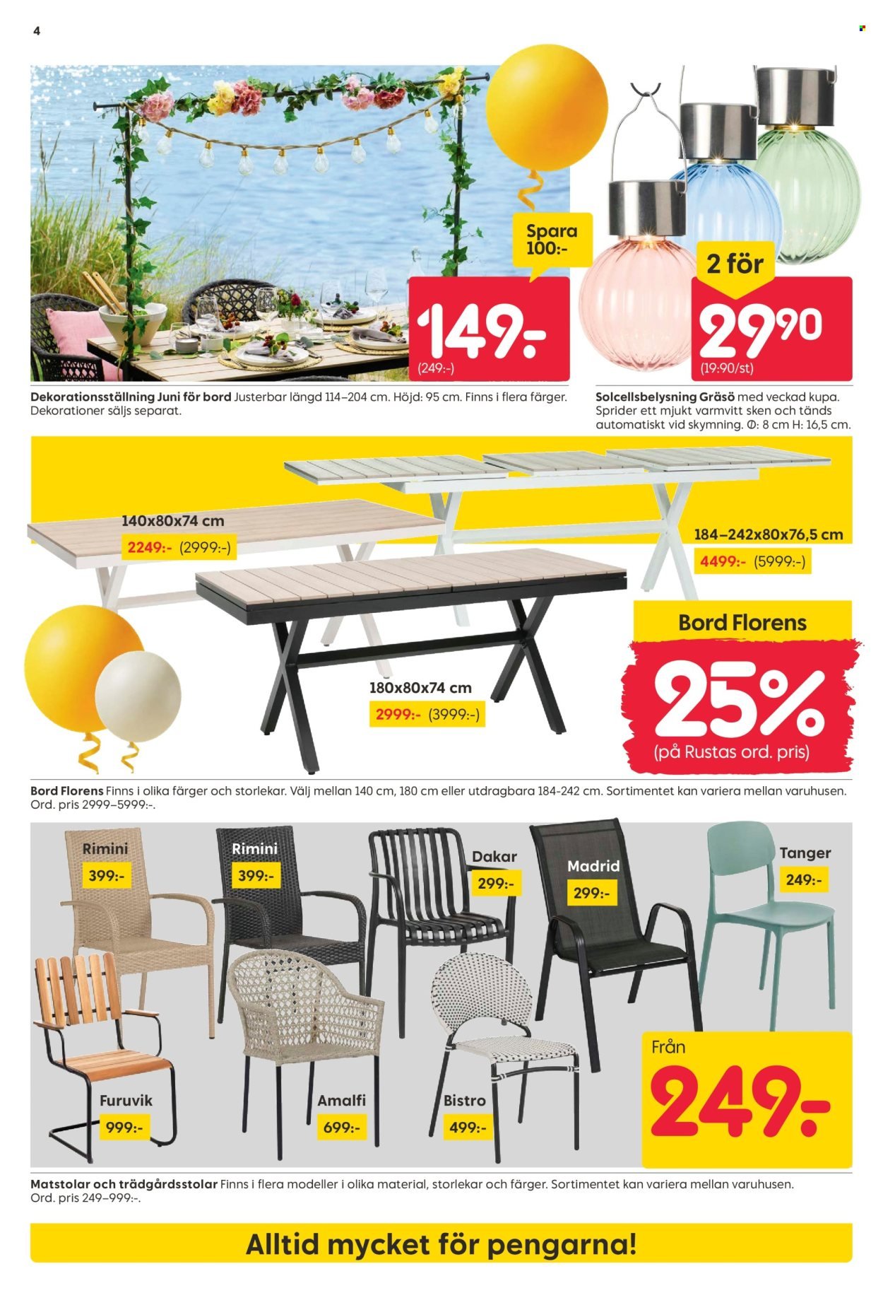 RUSTA reklamblad - T.o.m. måndag 27/04 2026