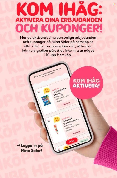 HEMKÖP reklamblad - T.o.m. måndag 20/07 2026