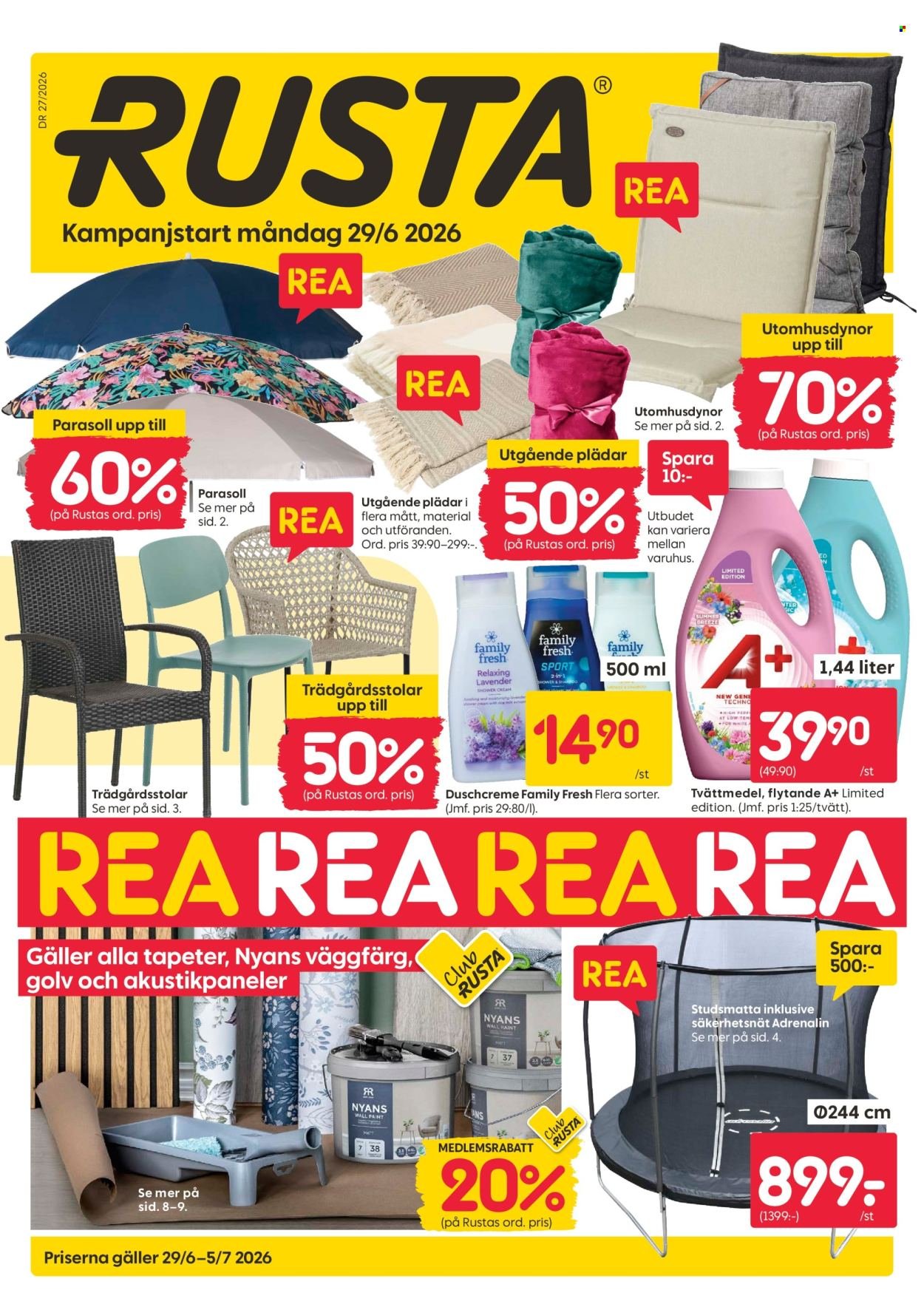 RUSTA reklamblad - T.o.m. måndag 29/06 2026
