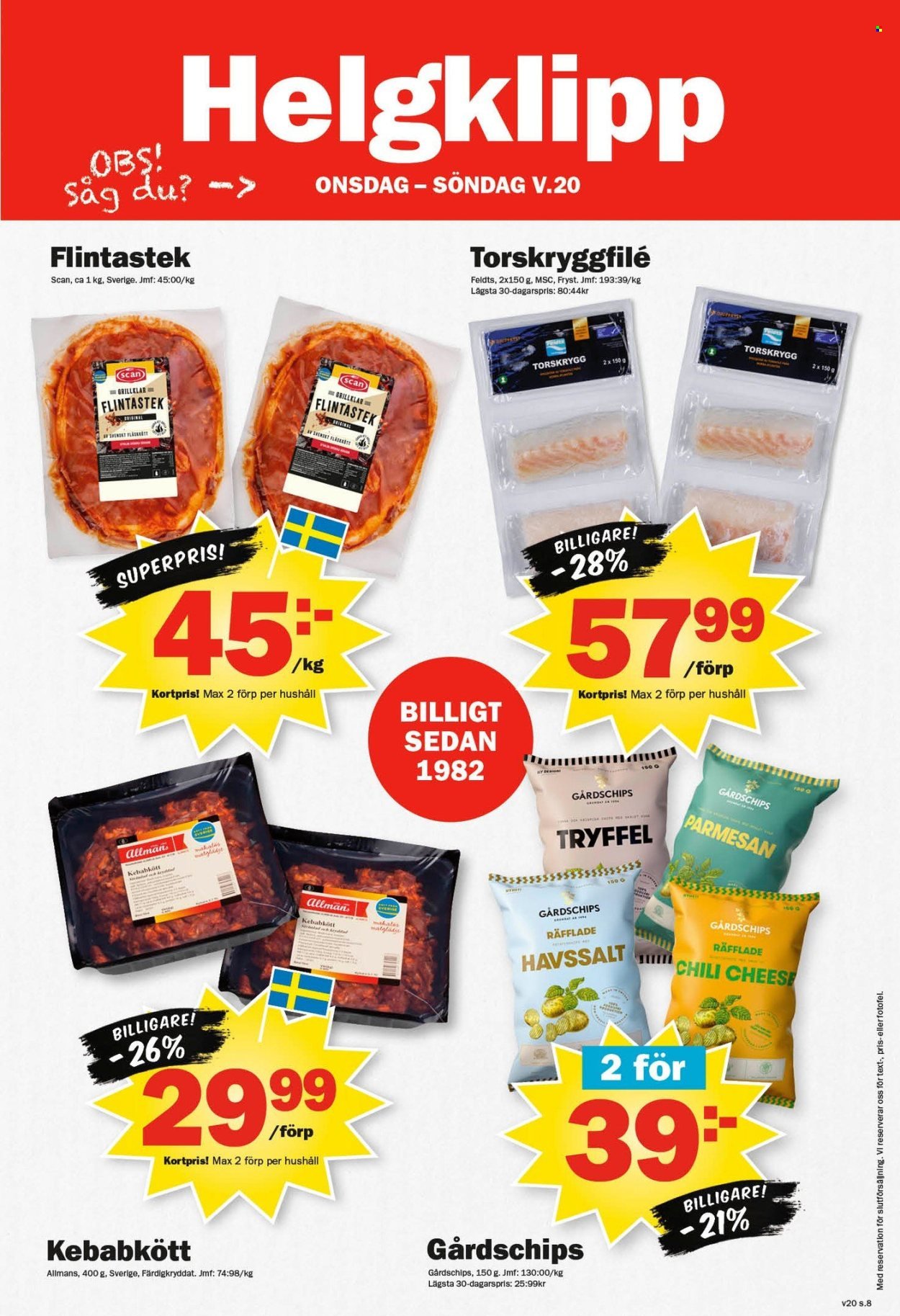 PEKÅS reklamblad - T.o.m. måndag 11/05 2026