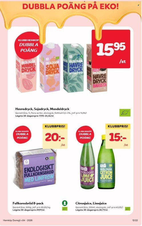HEMKÖP reklamblad - T.o.m. måndag 17/08 2026