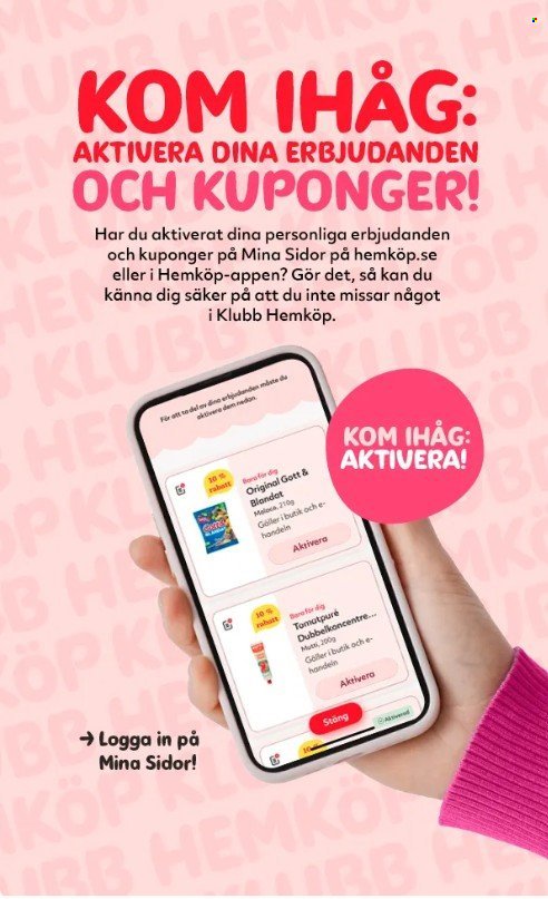 HEMKÖP reklamblad - T.o.m. måndag 17/08 2026