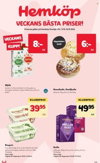 HEMKÖP reklamblad - T.o.m. måndag 17/08 2026