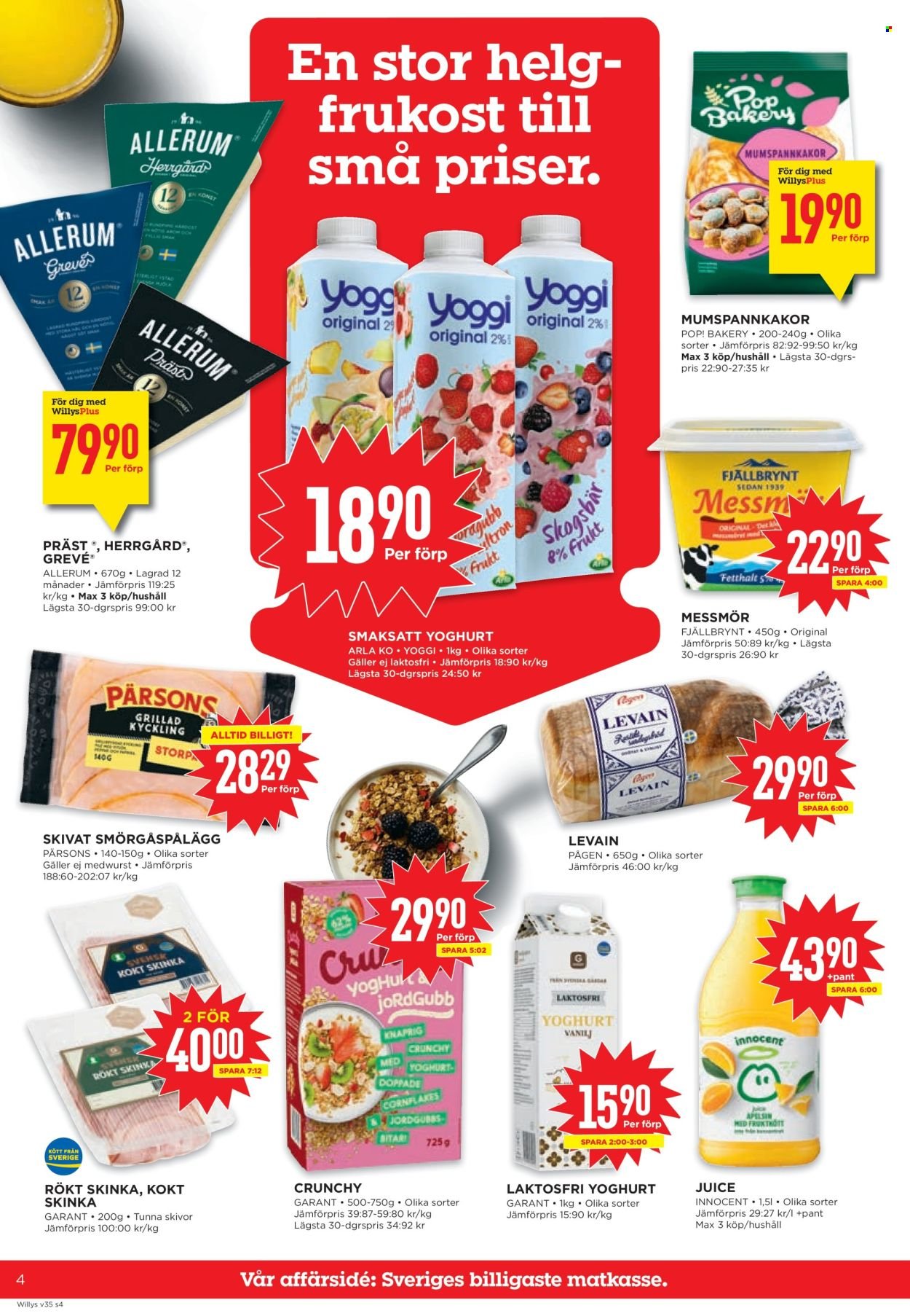 WILLYS reklamblad - T.o.m. måndag 24/08 2026