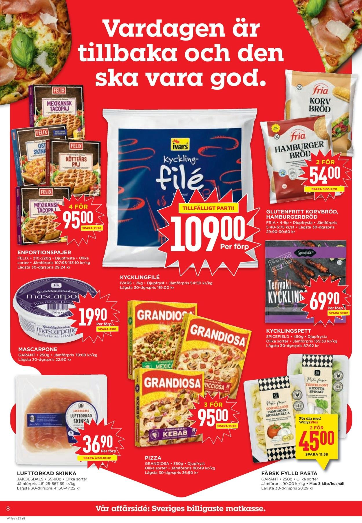 WILLYS reklamblad - T.o.m. måndag 24/08 2026