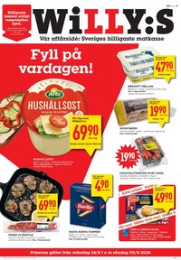 WILLYS reklamblad - T.o.m. måndag 24/08 2026