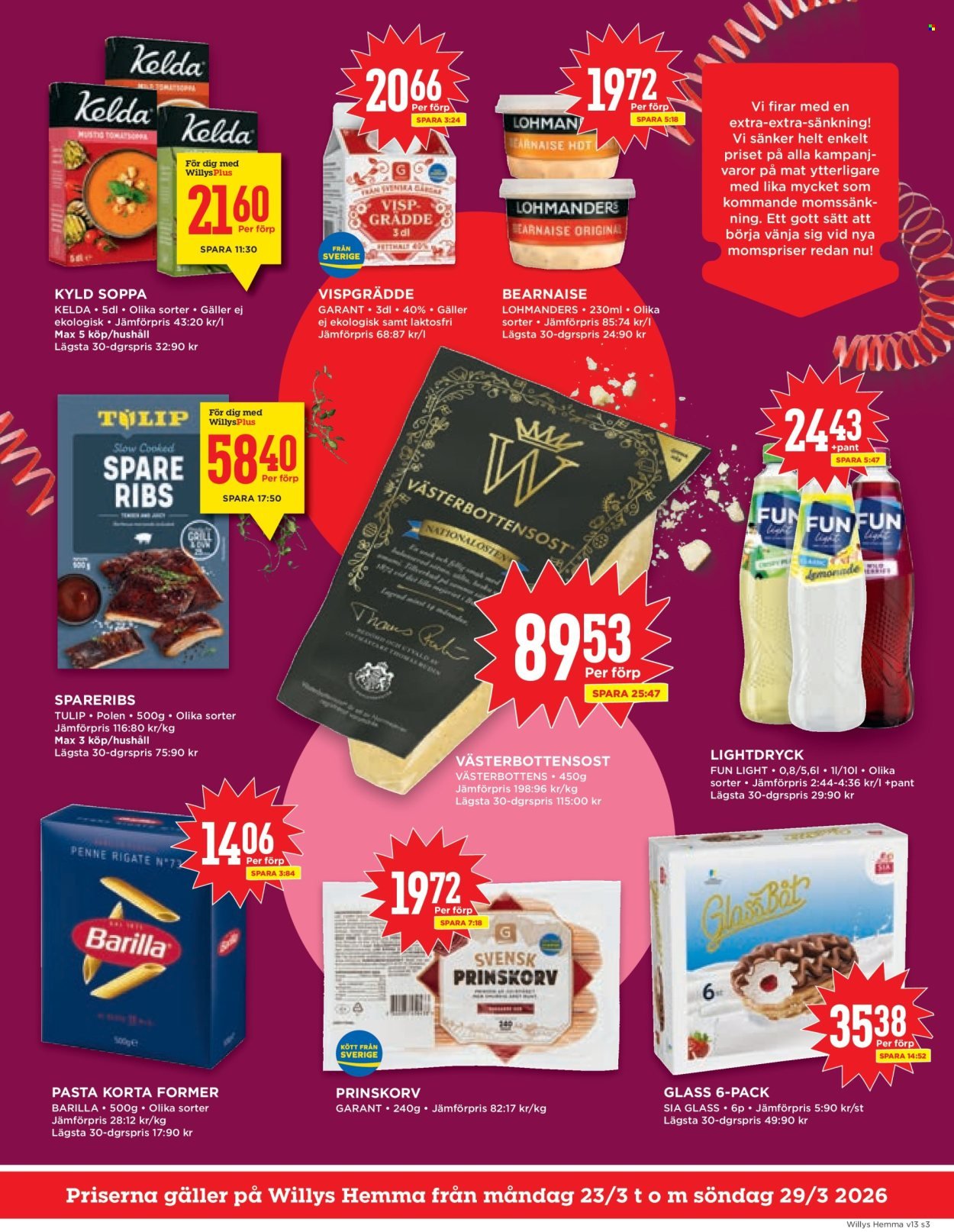 WILLYS reklamblad - T.o.m. måndag 23/03 2026