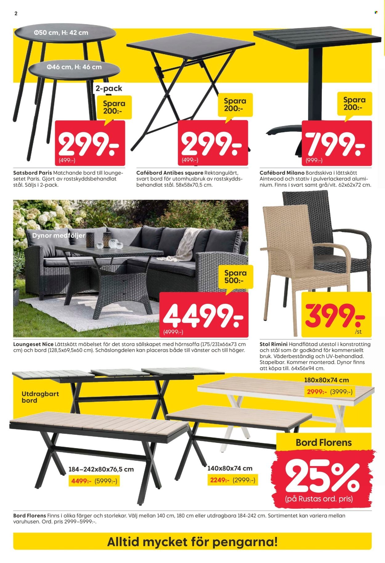 RUSTA reklamblad - T.o.m. måndag 04/05 2026