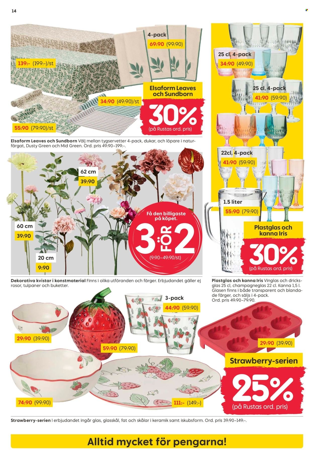 RUSTA reklamblad - T.o.m. måndag 04/05 2026