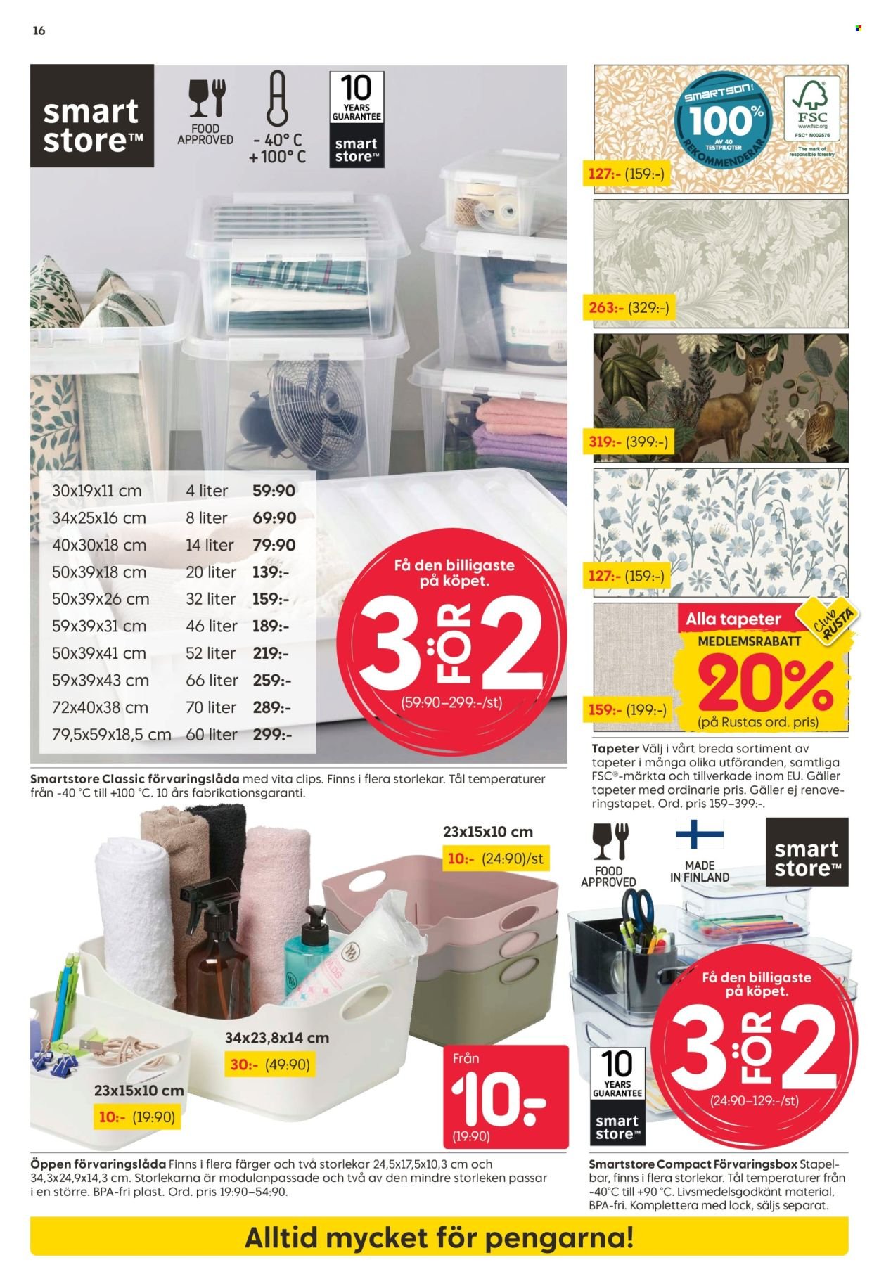 RUSTA reklamblad - T.o.m. måndag 04/05 2026