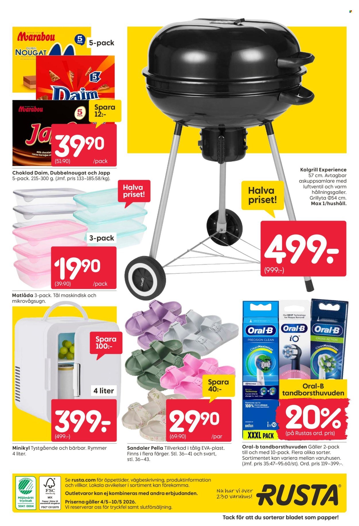 RUSTA reklamblad - T.o.m. måndag 04/05 2026