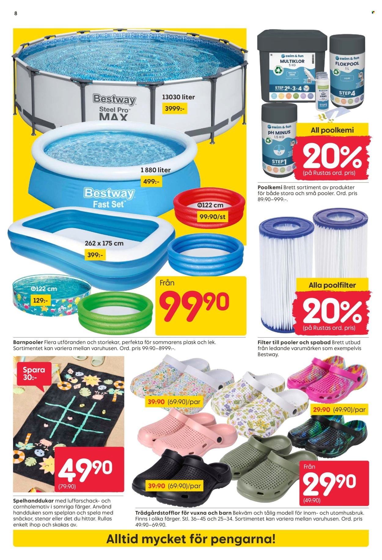 RUSTA reklamblad - T.o.m. måndag 04/05 2026