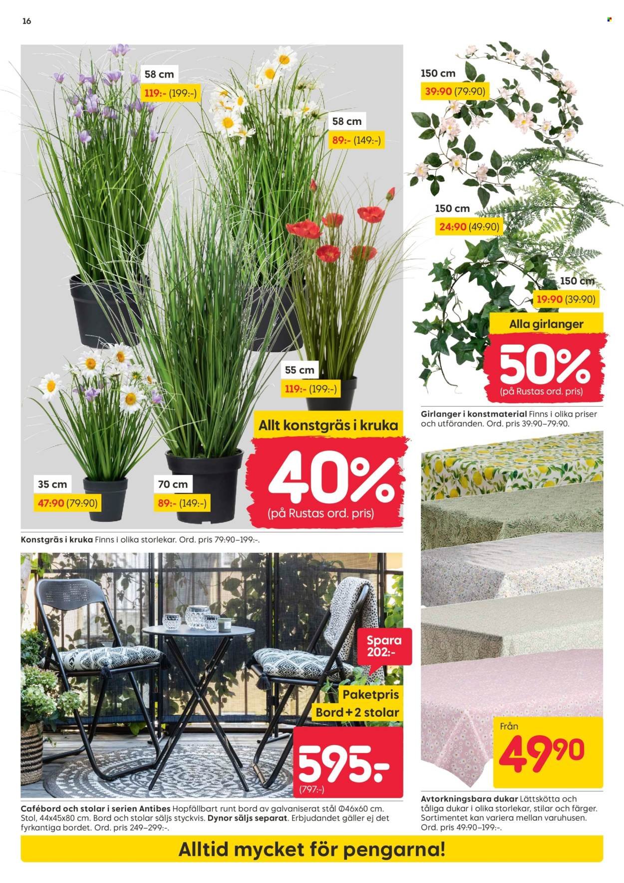 RUSTA reklamblad - T.o.m. måndag 11/05 2026