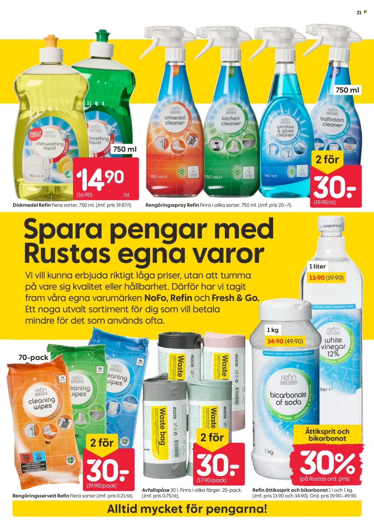 RUSTA reklamblad - T.o.m. måndag 11/05 2026