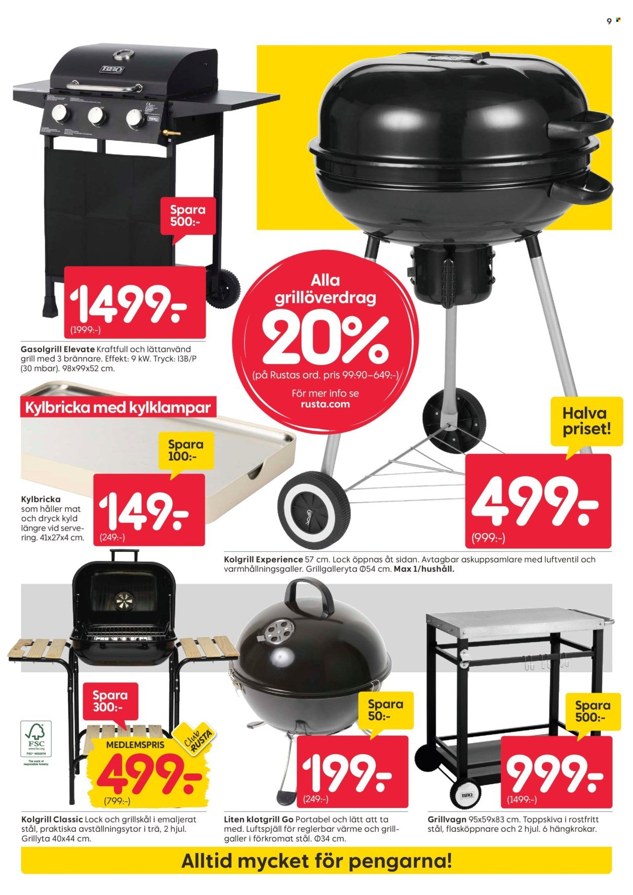 RUSTA reklamblad - T.o.m. måndag 11/05 2026