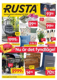 RUSTA reklamblad - T.o.m. måndag 11/05 2026