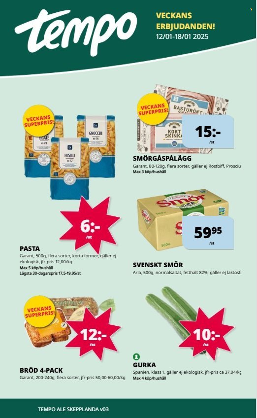 TEMPO reklamblad - T.o.m. måndag 12/01 2026