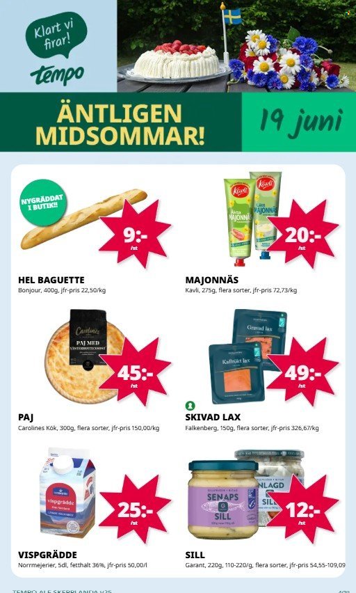 TEMPO reklamblad - T.o.m. måndag 15/06 2026