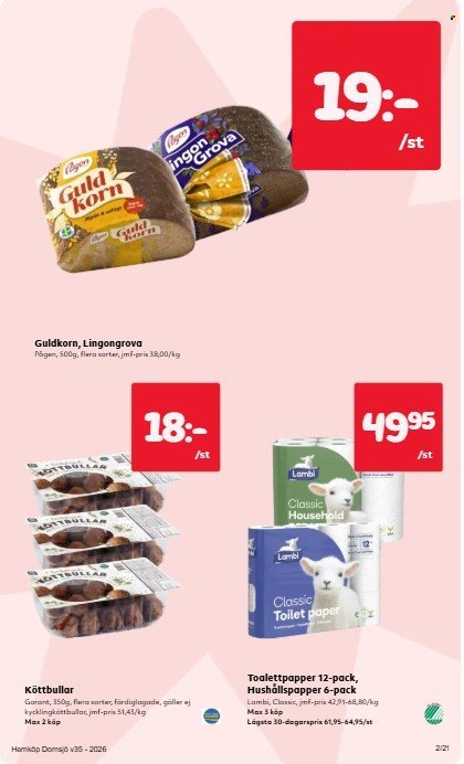HEMKÖP reklamblad - T.o.m. måndag 24/08 2026