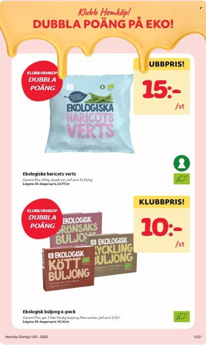 HEMKÖP reklamblad - T.o.m. måndag 24/08 2026