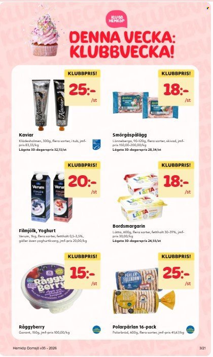 HEMKÖP reklamblad - T.o.m. måndag 24/08 2026