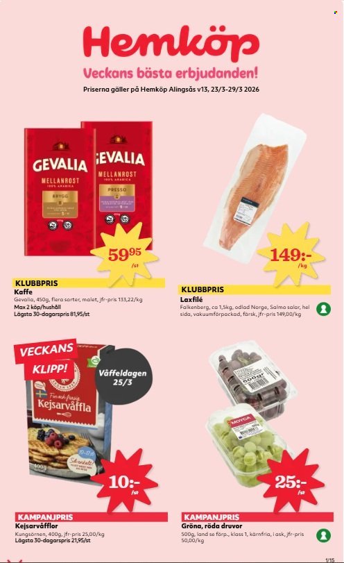 HEMKÖP reklamblad - T.o.m. måndag 23/03 2026