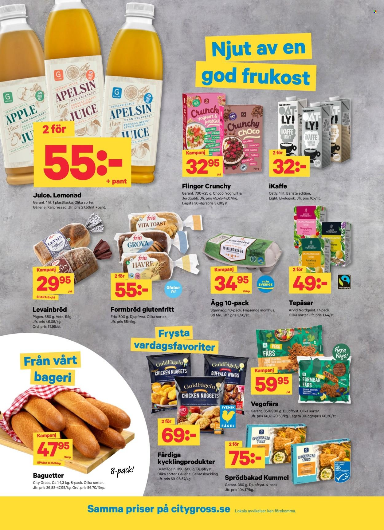 CITY GROSS reklamblad - T.o.m. måndag 28/09 2026
