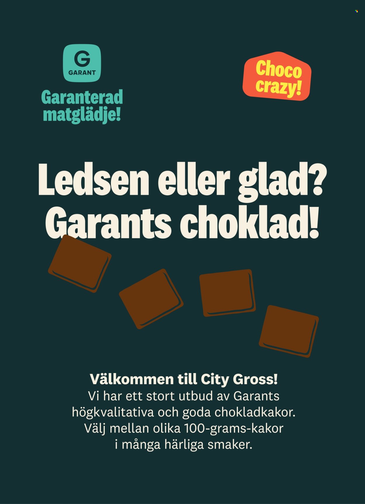 CITY GROSS reklamblad - T.o.m. måndag 28/09 2026