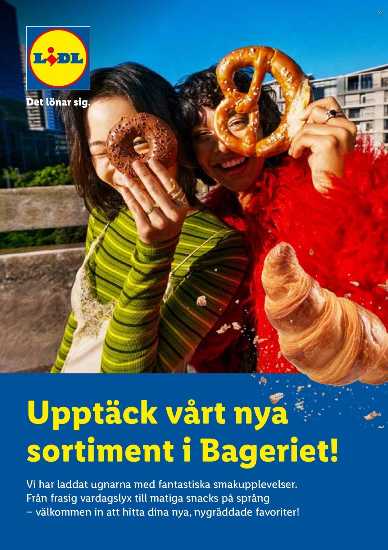 LIDL reklamblad - Upptäck vårt nya sortiment i Bageriet!