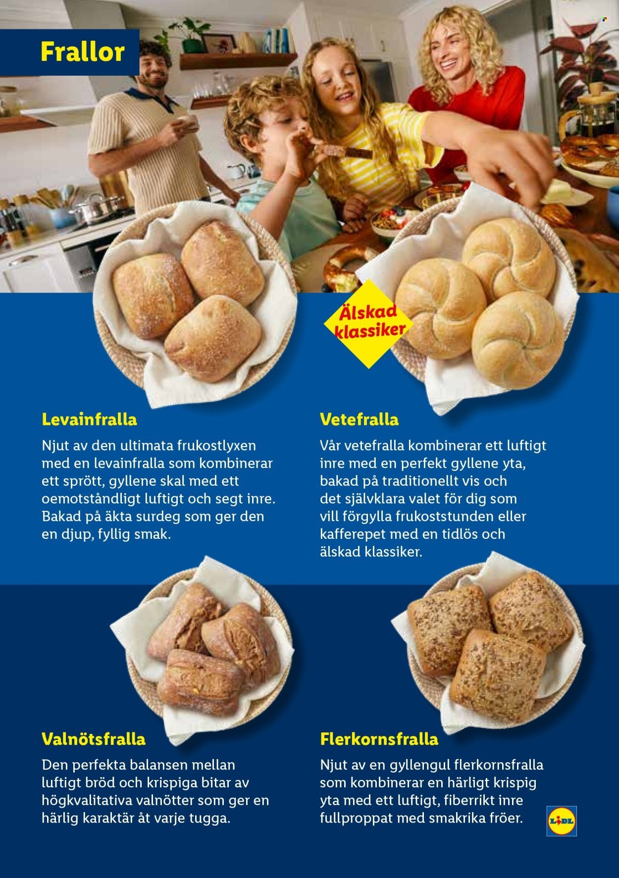 LIDL reklamblad - Upptäck vårt nya sortiment i Bageriet!