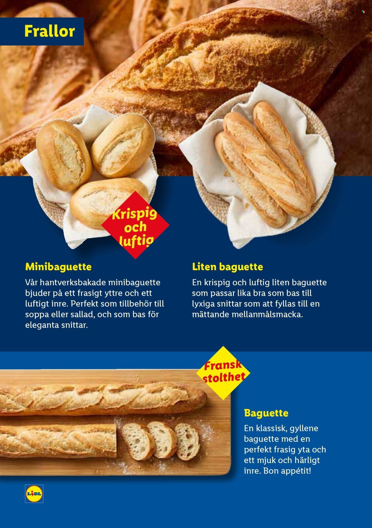 LIDL reklamblad - Upptäck vårt nya sortiment i Bageriet!