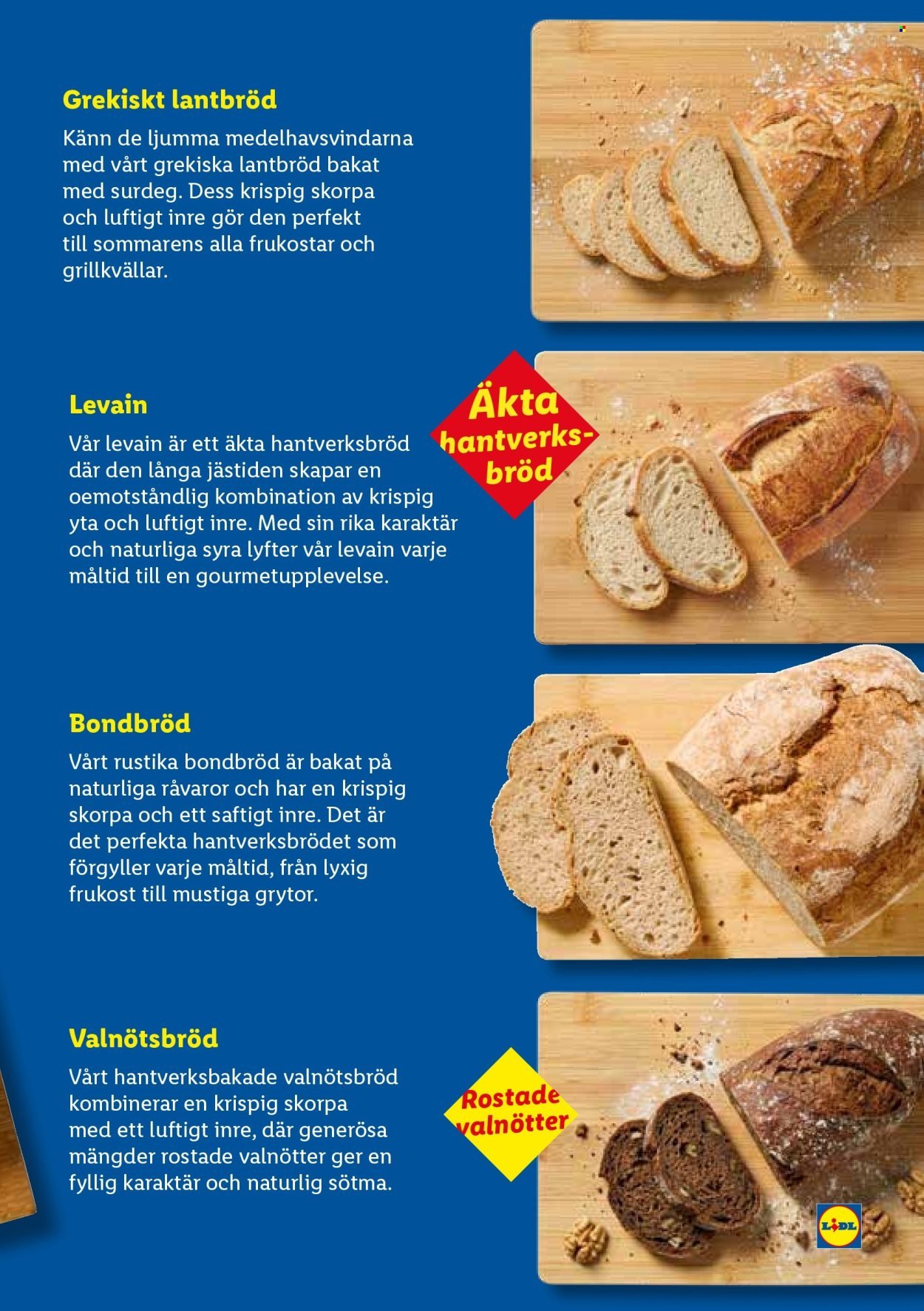 LIDL reklamblad - Upptäck vårt nya sortiment i Bageriet!