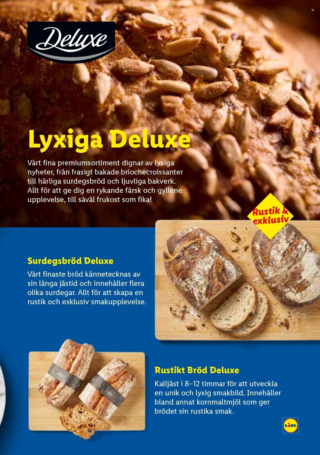 LIDL reklamblad - Upptäck vårt nya sortiment i Bageriet!