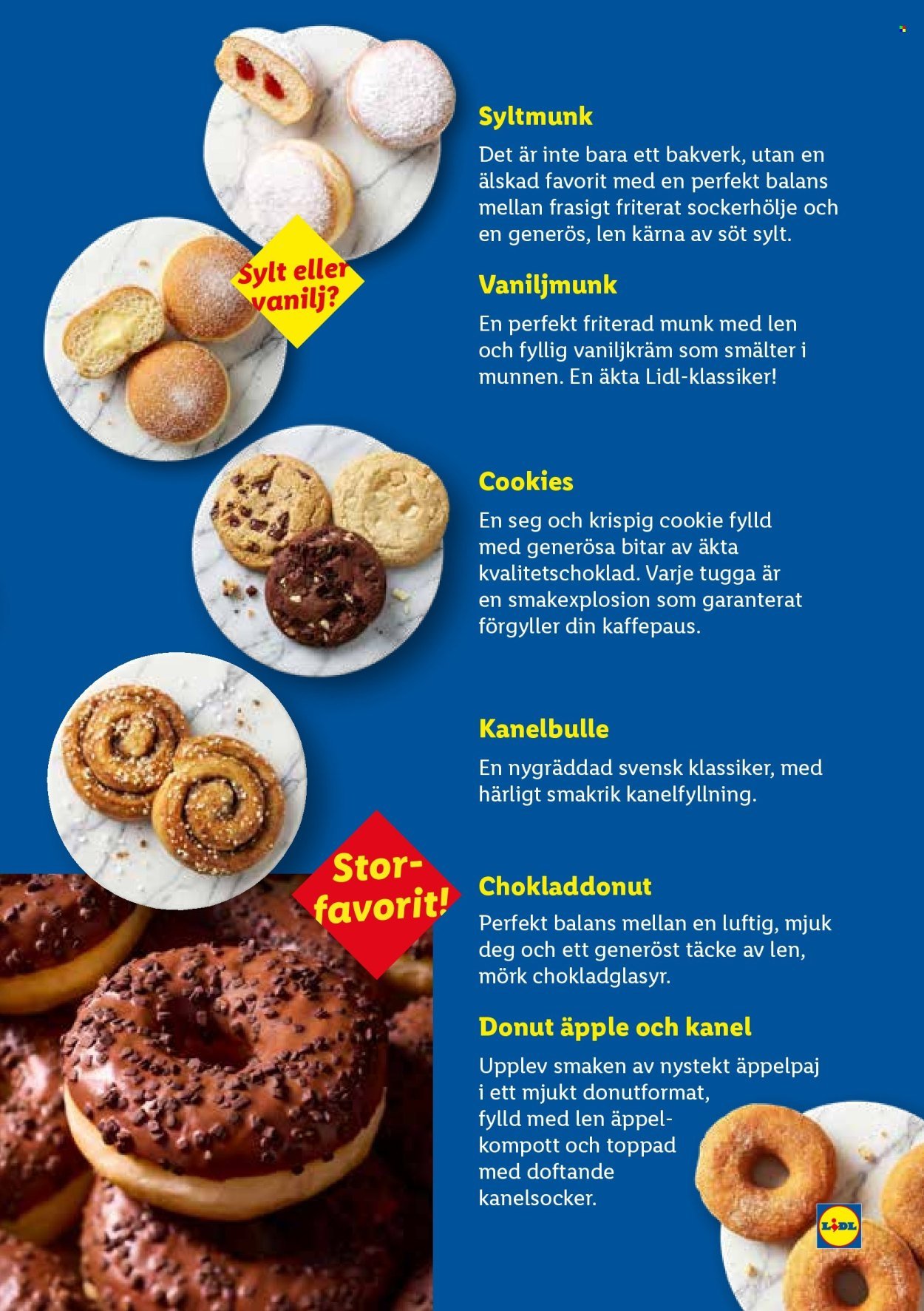 LIDL reklamblad - Upptäck vårt nya sortiment i Bageriet!
