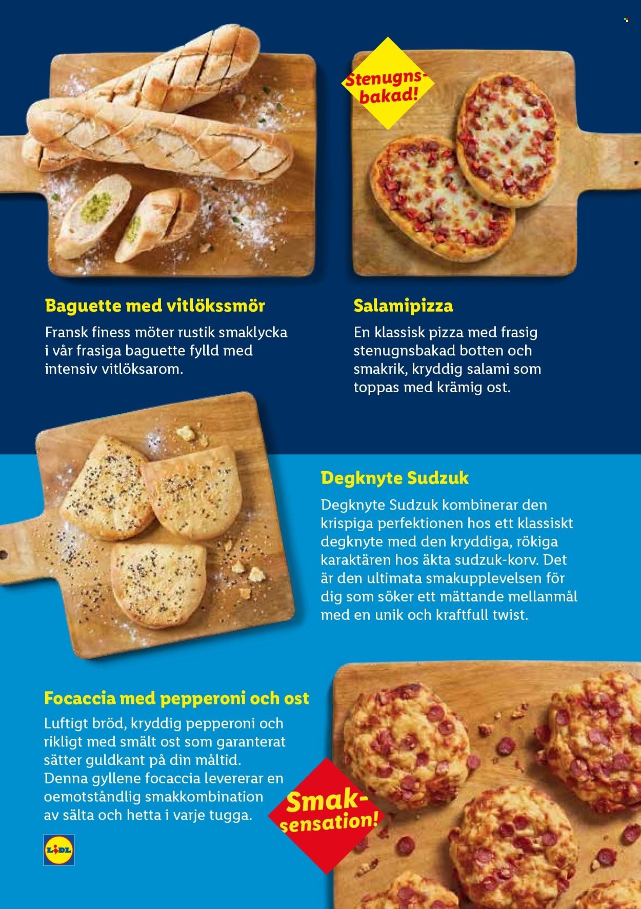LIDL reklamblad - Upptäck vårt nya sortiment i Bageriet!